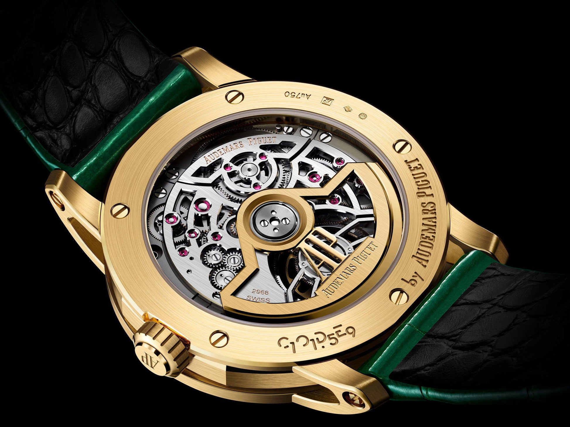 Audemars Piguet Code 11.59 by Audemars Piguet Selfwinding Flying Tourbillon 38 Malachite