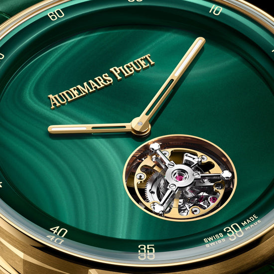 Audemars Piguet Code 11.59 by Audemars Piguet Selfwinding Flying Tourbillon 38 Malachite