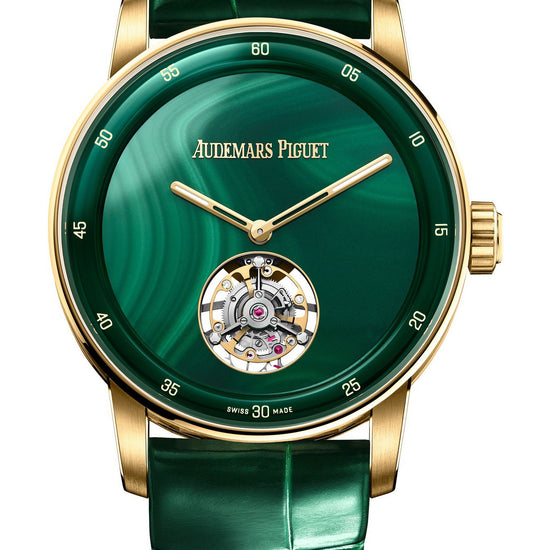 Audemars Piguet Code 11.59 by Audemars Piguet Selfwinding Flying Tourbillon 38 Malachite