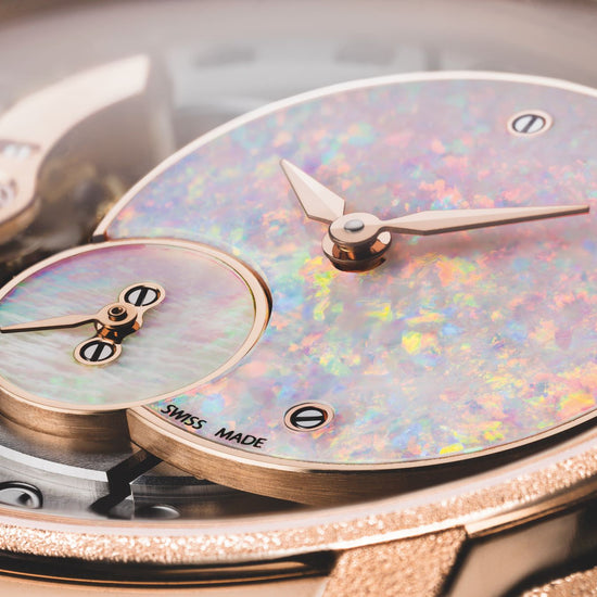 Audemars Piguet Millenary Frosted Gold Opal Dial