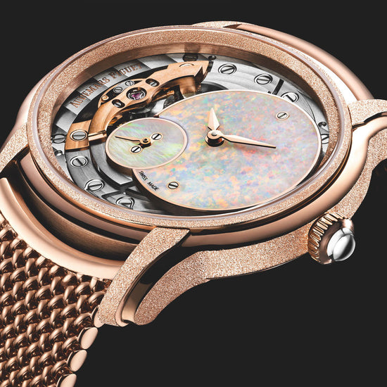 Audemars Piguet Millenary Frosted Gold Opal Dial