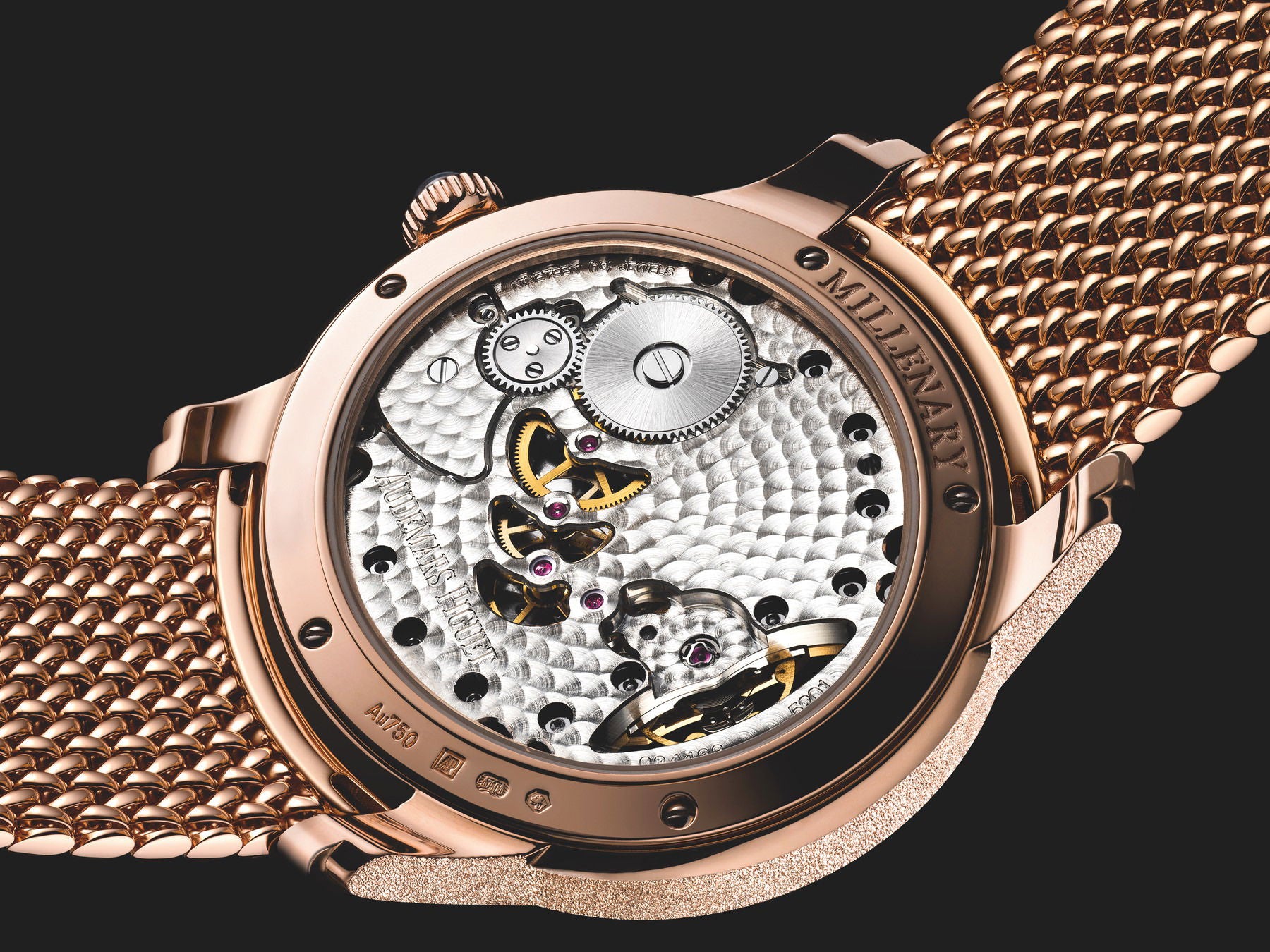 Audemars Piguet Millenary Frosted Gold Opal Dial