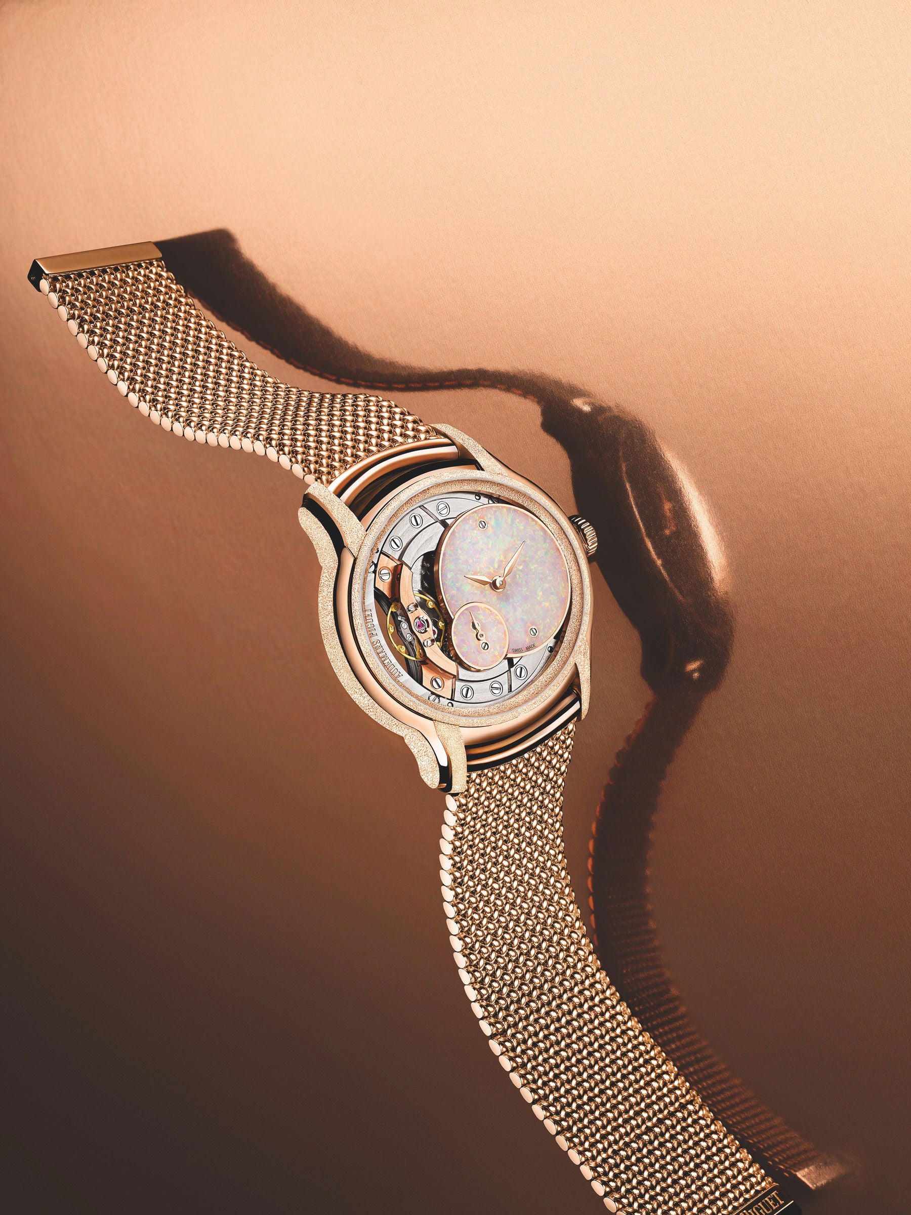 Audemars Piguet Millenary Frosted Gold Opal Dial