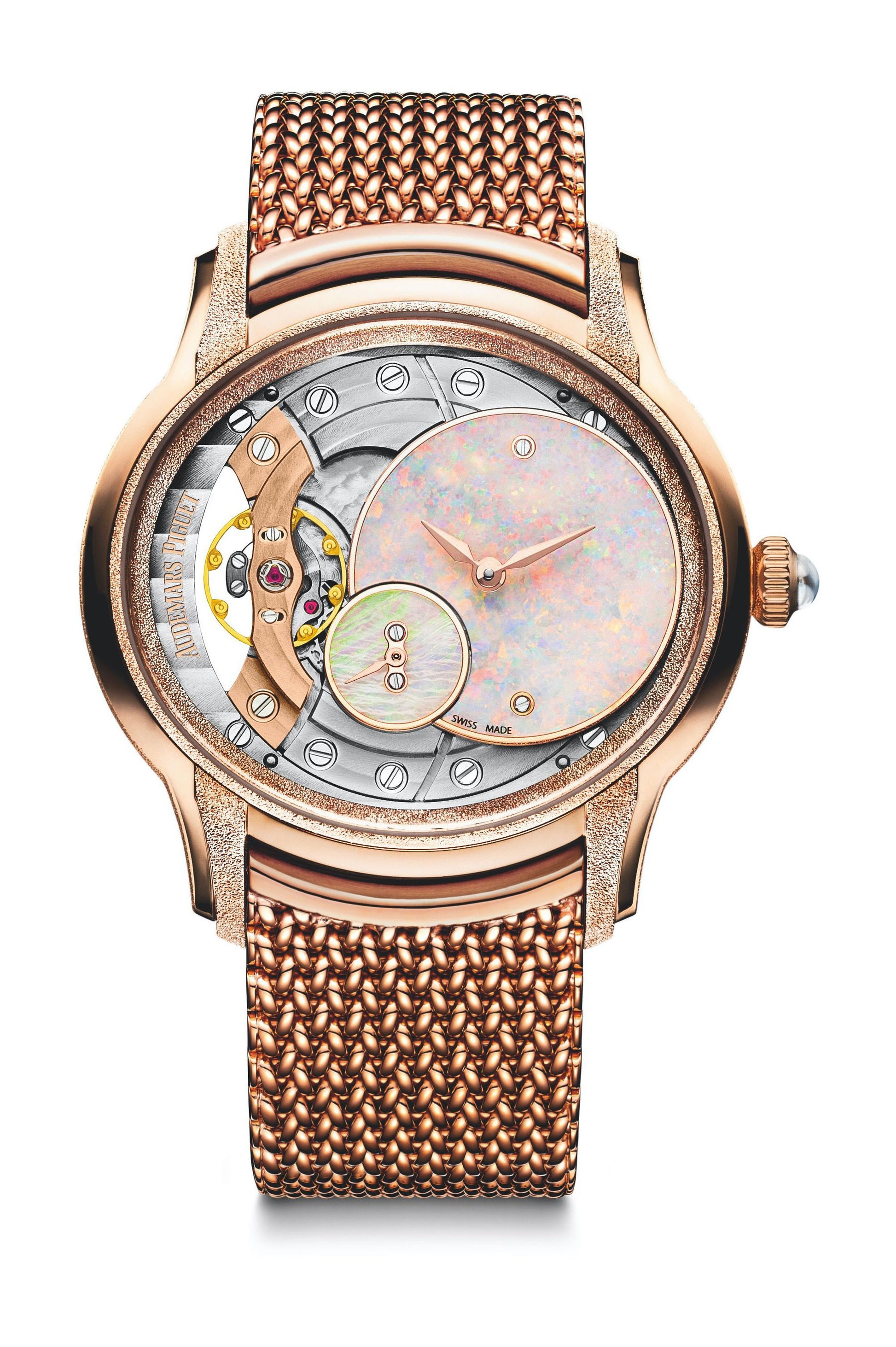Audemars Piguet Millenary Frosted Gold Opal Dial
