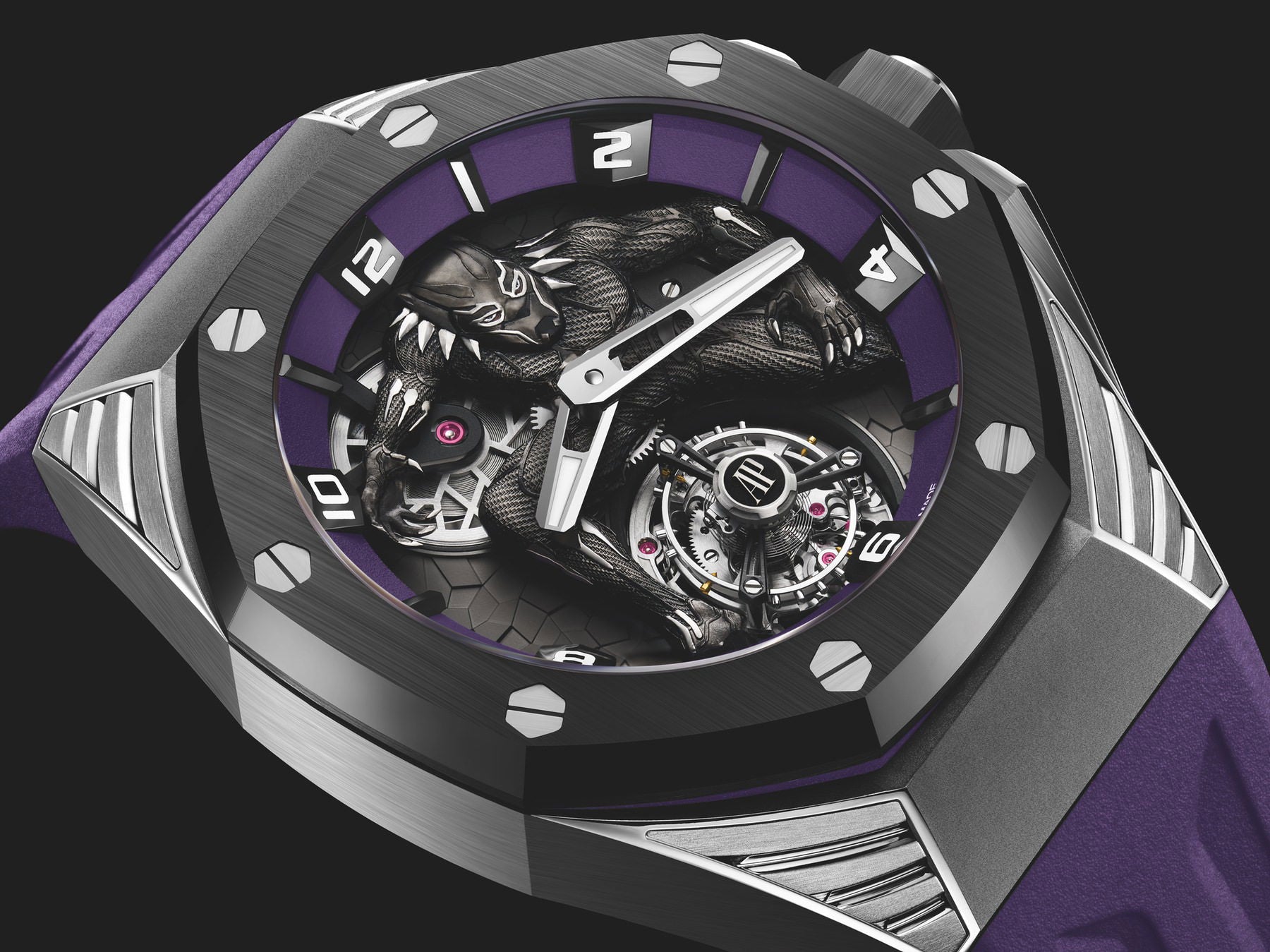Audemars Piguet Royal Oak Concept “Black Panther” Flying Tourbillon