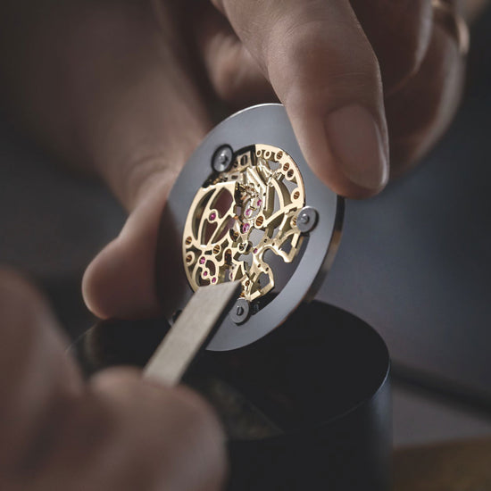 Audemars Piguet Royal Oak Frosted Gold Double Balance Wheel Openworked