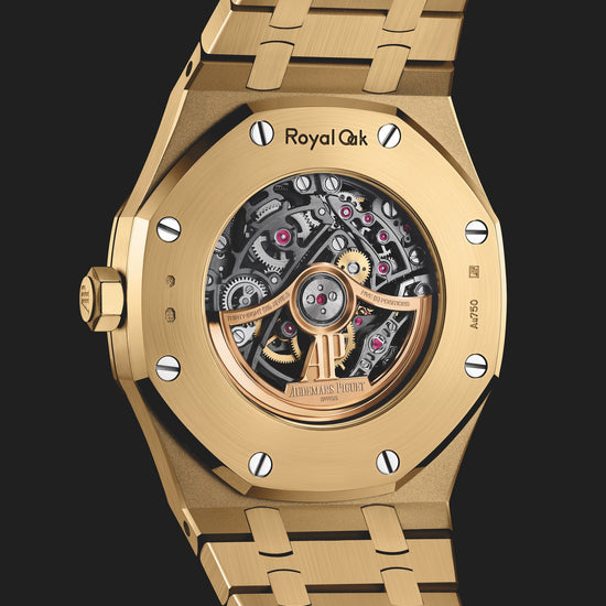 Audemars Piguet Royal Oak Frosted Gold Double Balance Wheel Openworked