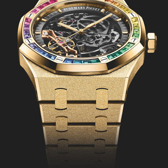 Audemars Piguet Royal Oak Frosted Gold Double Balance Wheel Openworked