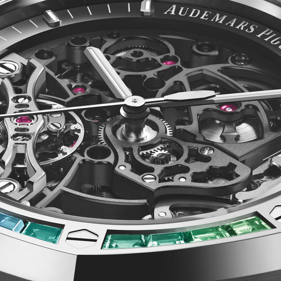 Audemars Piguet Royal Oak Frosted Gold Double Balance Wheel Openworked