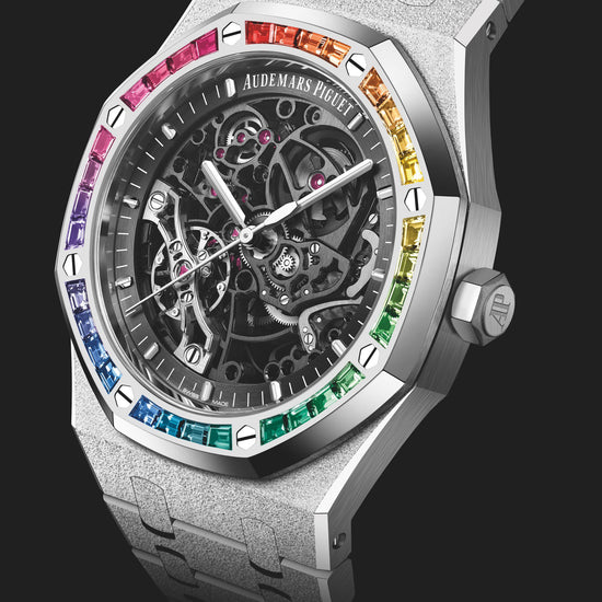 Audemars Piguet Royal Oak Frosted Gold Double Balance Wheel Openworked
