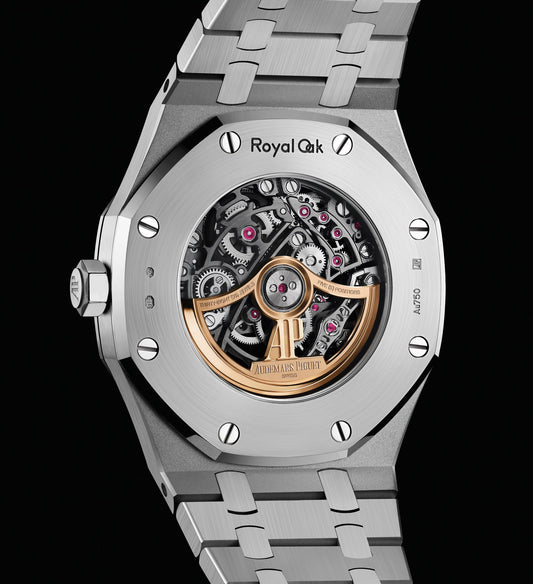 Audemars Piguet Royal Oak Frosted Gold Double Balance Wheel Openworked