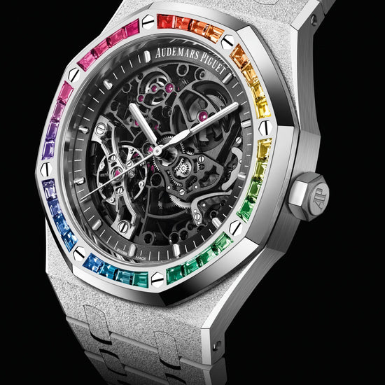 Audemars Piguet Royal Oak Frosted Gold Double Balance Wheel Openworked