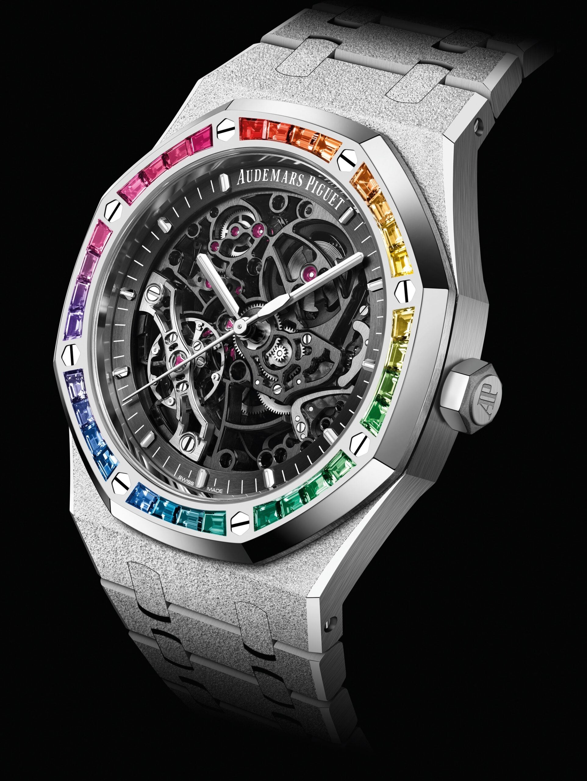 Audemars Piguet Royal Oak Frosted Gold Double Balance Wheel Openworked
