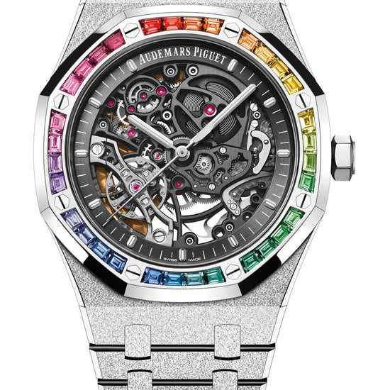 Audemars Piguet Royal Oak Frosted Gold Double Balance Wheel Openworked