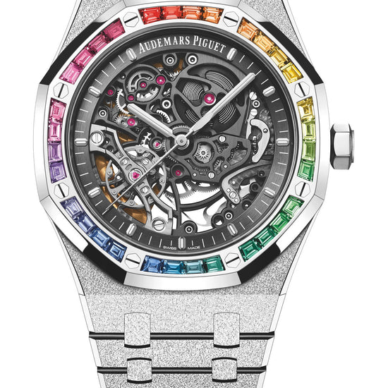 Audemars Piguet Royal Oak Frosted Gold Double Balance Wheel Openworked