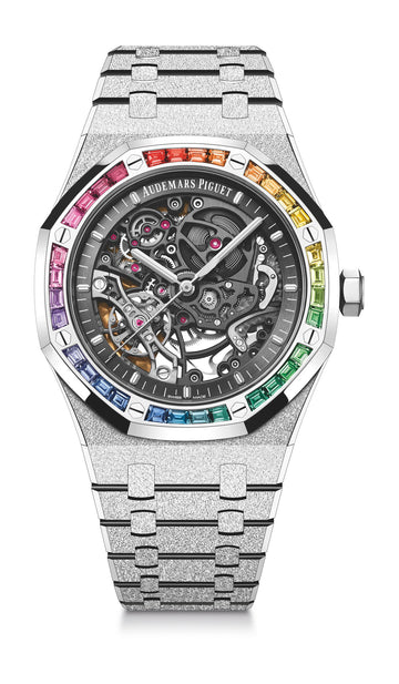 Audemars Piguet Royal Oak Frosted Gold Double Balance Wheel Openworked