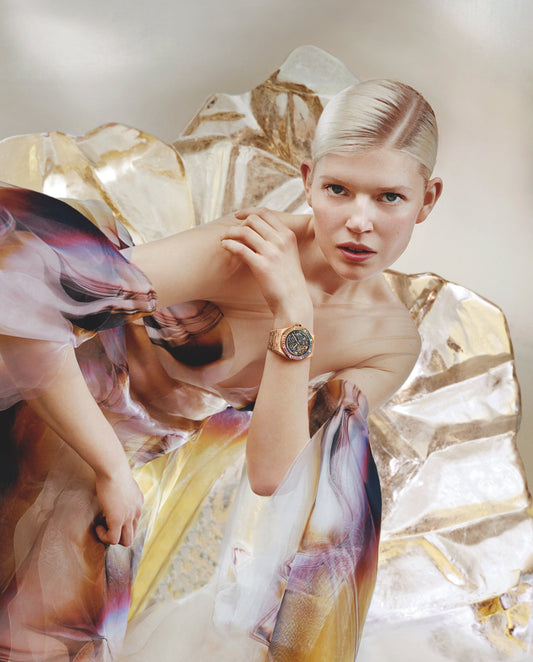 Audemars Piguet Royal Oak Frosted Gold Double Balance Wheel Openworked