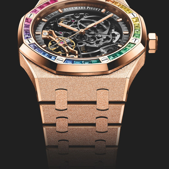 Audemars Piguet Royal Oak Frosted Gold Double Balance Wheel Openworked