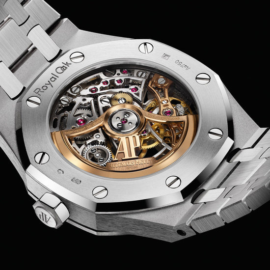 Audemars Piguet Royal Oak Frosted Gold Double Balance Wheel Openworked