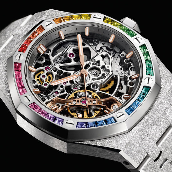 Audemars Piguet Royal Oak Frosted Gold Double Balance Wheel Openworked