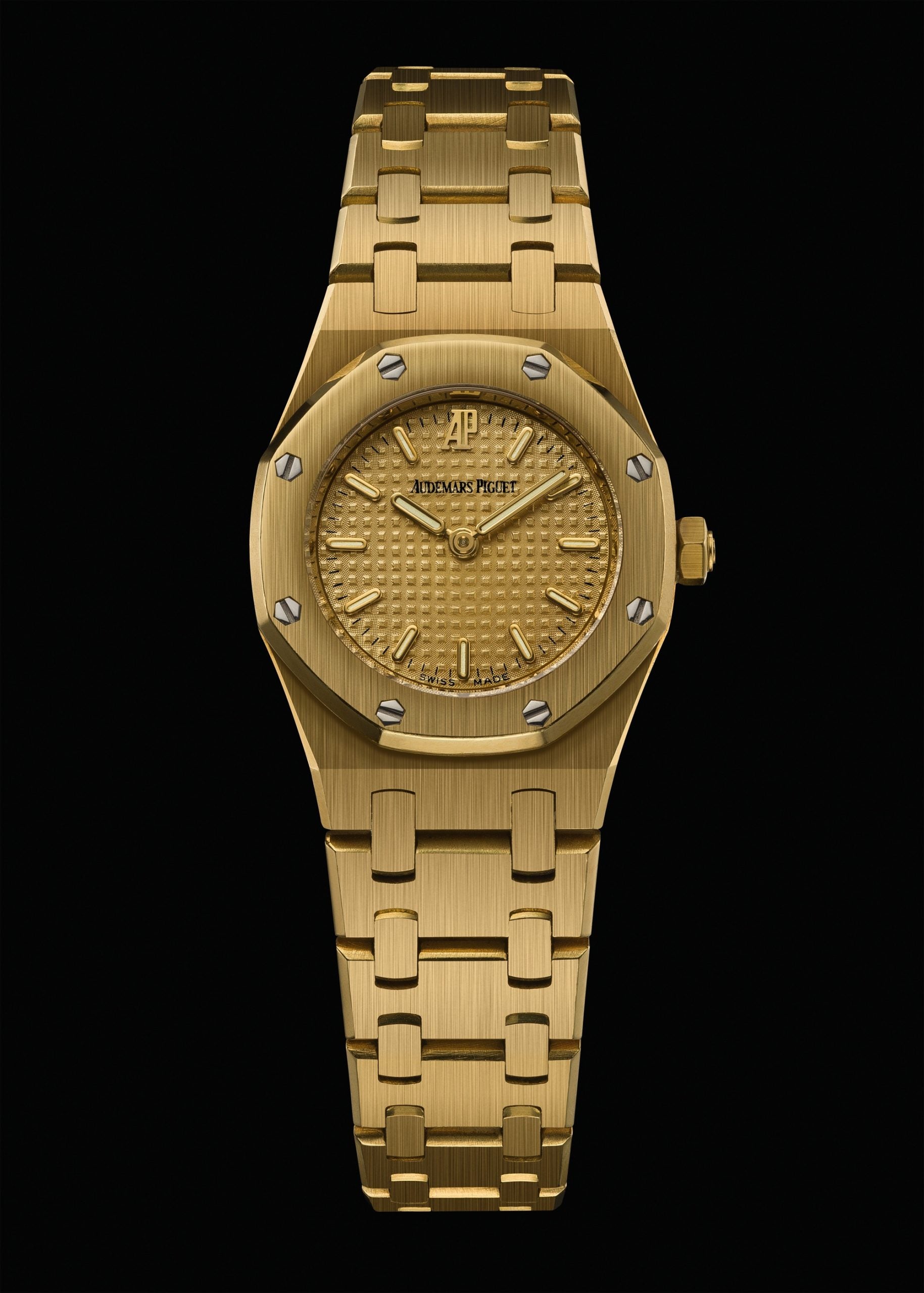 Audemars Piguet Royal Oak Mini Frosted Gold Quartz 23