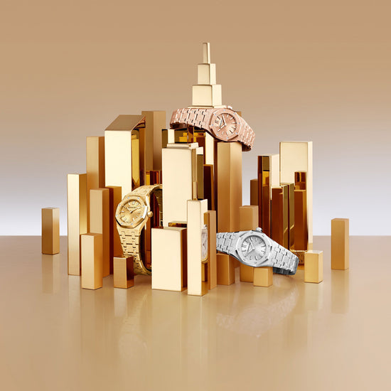 Audemars Piguet Royal Oak Mini Frosted Gold Quartz 23