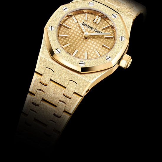 Audemars Piguet Royal Oak Mini Frosted Gold Quartz 23