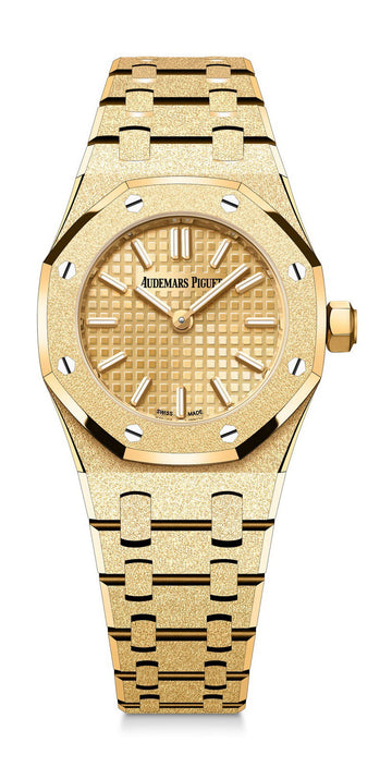 Audemars Piguet Royal Oak Mini Frosted Gold Quartz 23