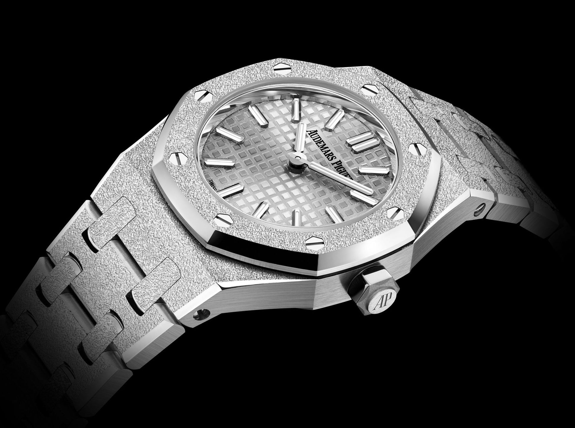 Audemars Piguet Royal Oak Mini Frosted Gold Quartz 23