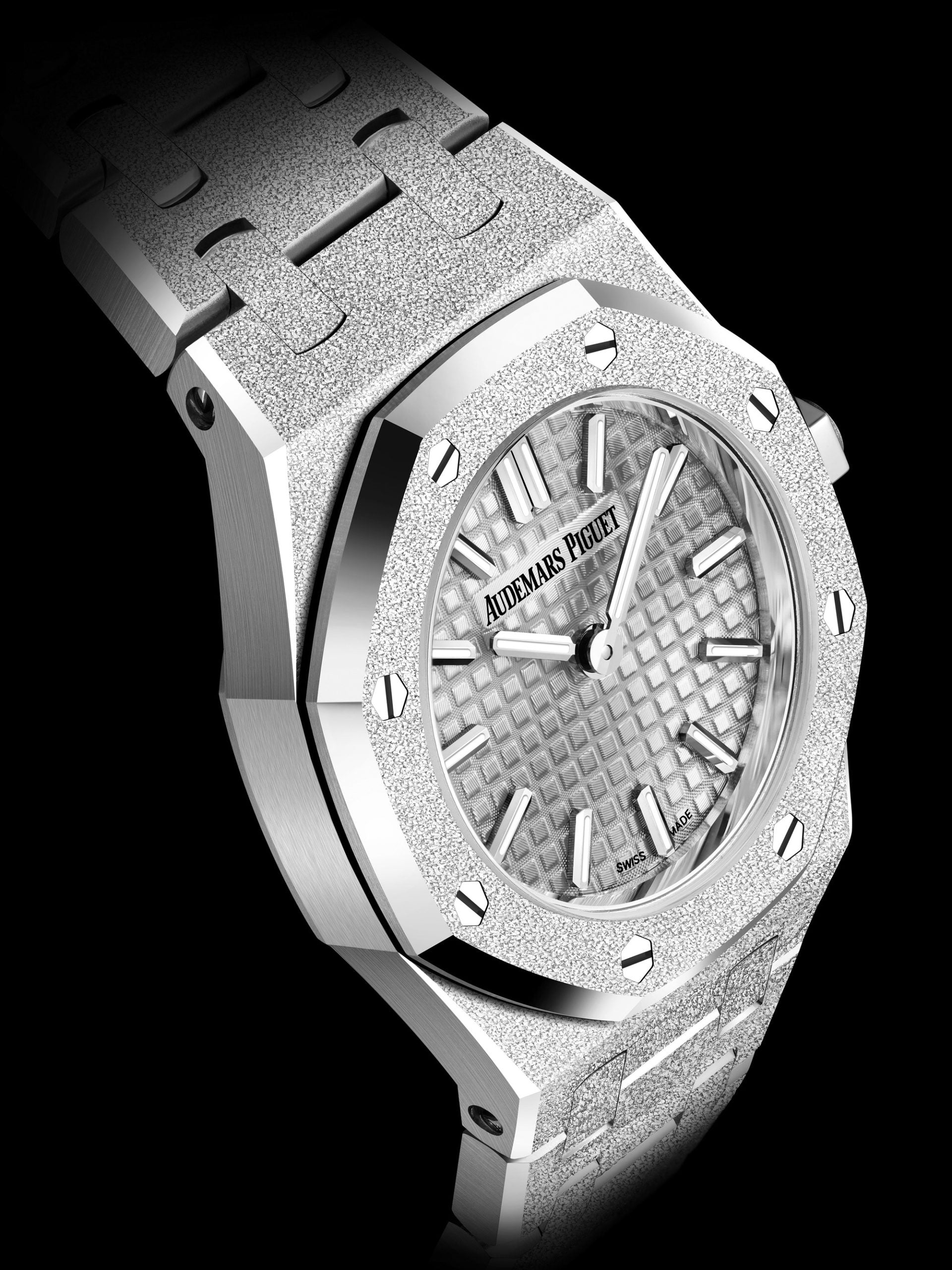Audemars Piguet Royal Oak Mini Frosted Gold Quartz 23