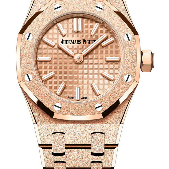 Audemars Piguet Royal Oak Mini Frosted Gold Quartz 23