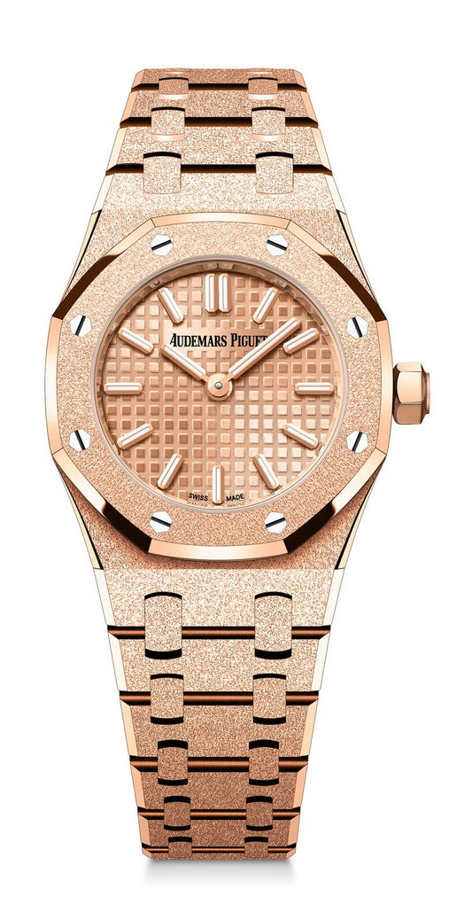 Audemars Piguet Royal Oak Mini Frosted Gold Quartz 23