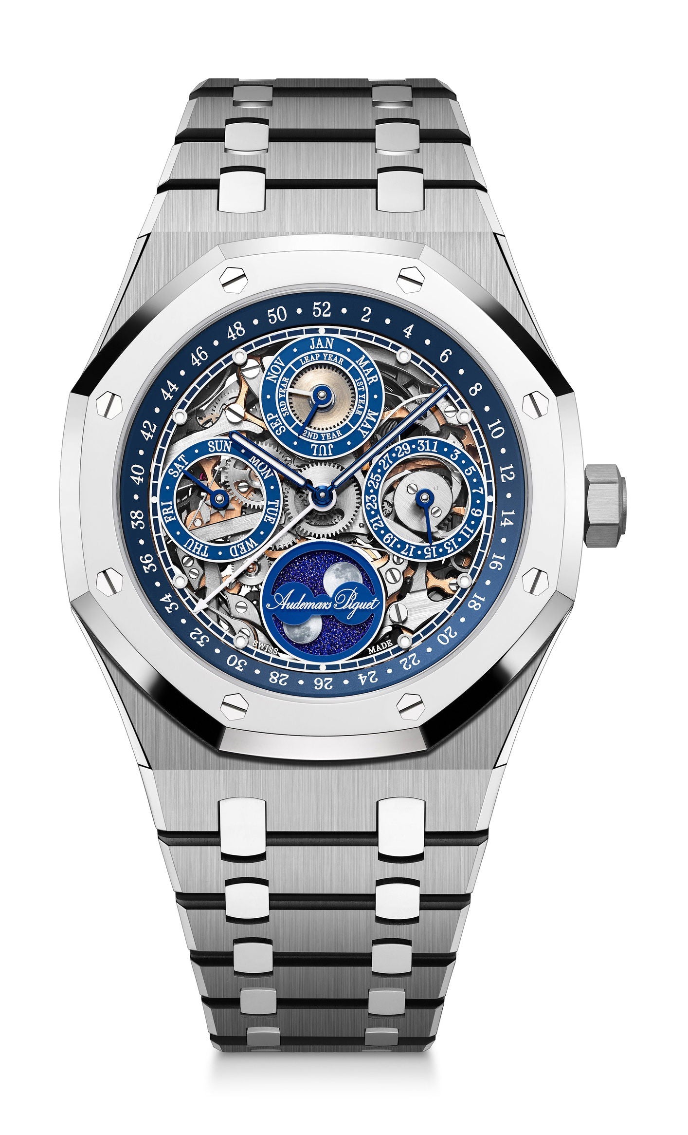 Audemars Piguet Royal Oak Perpetual Calendar “150th Anniversary” Openworked 41