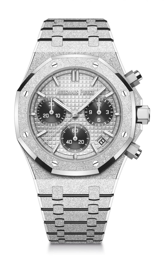 Audemars Piguet Royal Oak Selfwinding Chronograph Frosted Gold