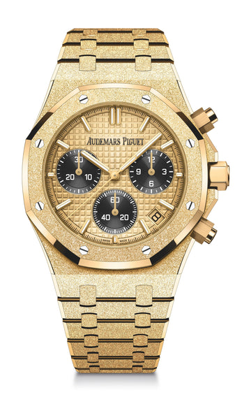 Audemars Piguet Royal Oak Selfwinding Chronograph Frosted Gold