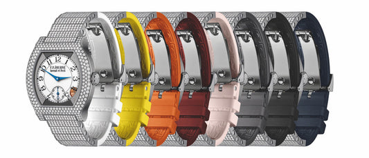 F.P.Journe élégante 40 Titanium 12 Rows of Diamonds with Set Bracelet