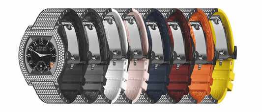 F.P.Journe élégante 40 Titalyt 12 Rows of Diamonds with Set Bracelet