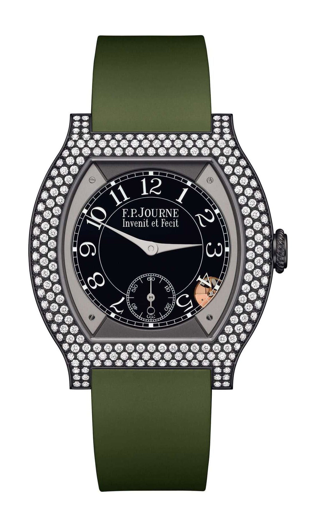 F.P.Journe élégante 40 Titalyt 12 Rows of Diamonds