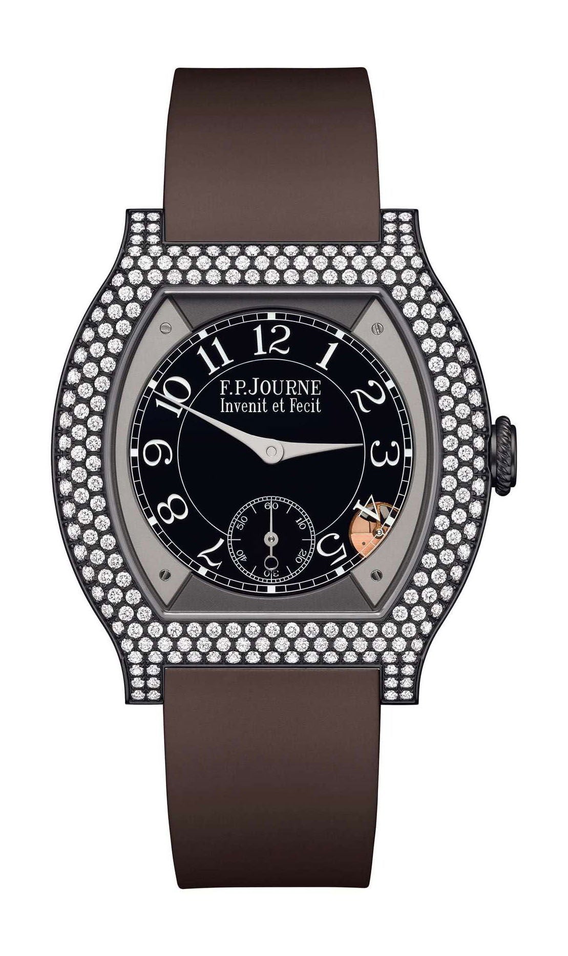 F.P.Journe élégante 40 Titalyt 12 Rows of Diamonds