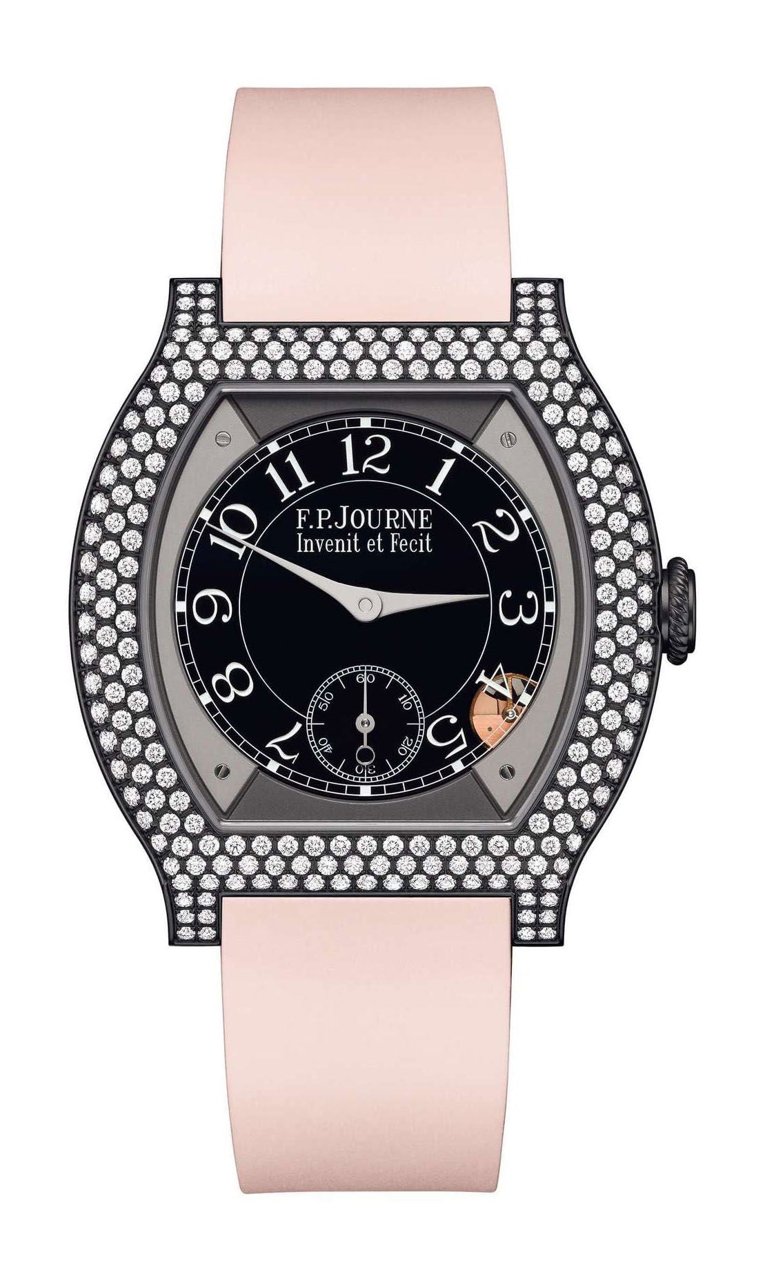 F.P.Journe élégante 40 Titalyt 12 Rows of Diamonds