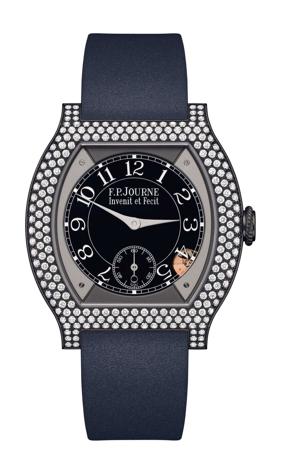 F.P.Journe élégante 40 Titalyt 12 Rows of Diamonds