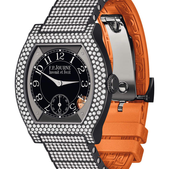 F.P.Journe élégante 40 Titalyt 12 Rows of Diamonds with Set Bracelet