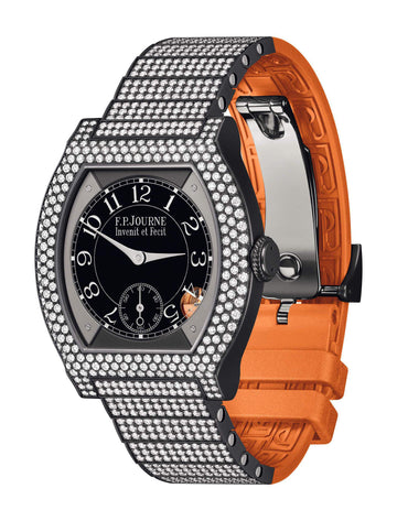 F.P.Journe élégante 40 Titalyt 12 Rows of Diamonds with Set Bracelet