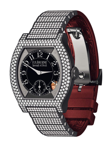 F.P.Journe élégante 40 Titalyt 12 Rows of Diamonds with Set Bracelet