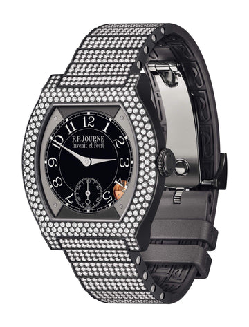 F.P.Journe élégante 40 Titalyt 12 Rows of Diamonds with Set Bracelet