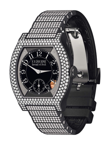 F.P.Journe élégante 40 Titalyt 12 Rows of Diamonds with Set Bracelet