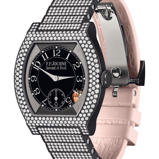 F.P.Journe élégante 40 Titalyt 12 Rows of Diamonds with Set Bracelet