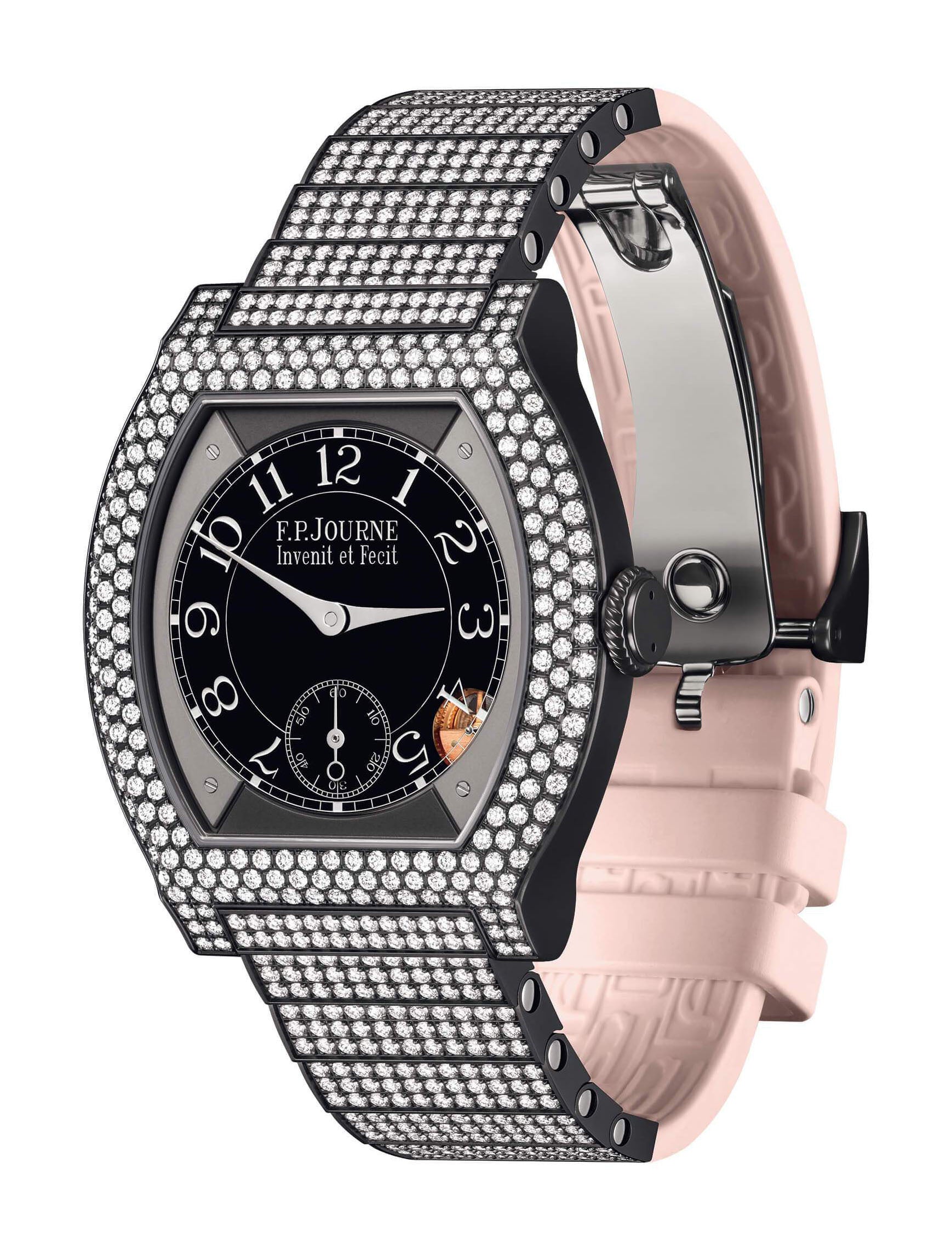 F.P.Journe élégante 40 Titalyt 12 Rows of Diamonds with Set Bracelet