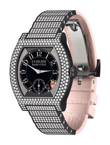 F.P.Journe élégante 40 Titalyt 12 Rows of Diamonds with Set Bracelet