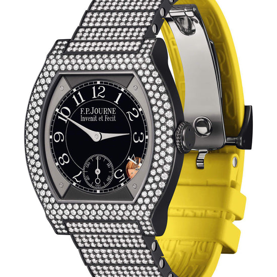 F.P.Journe élégante 40 Titalyt 12 Rows of Diamonds with Set Bracelet